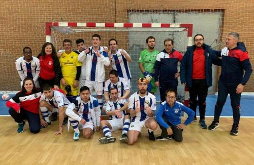 Leganés futsal champion of the league and the cup
