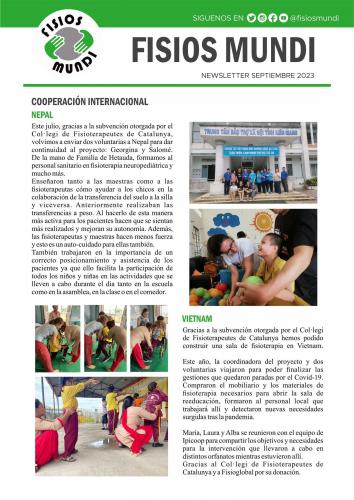 Newsletter Septiembre 2023