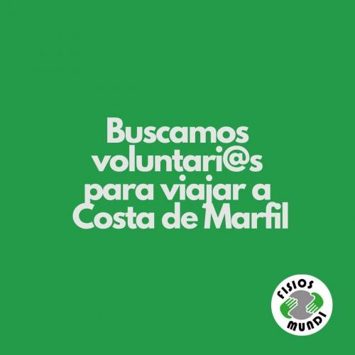 Oferta de voluntariado en Costa de Marfil