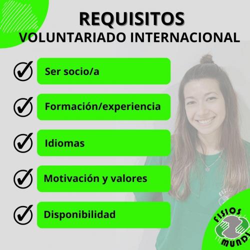 Requisitos voluntariado internacional