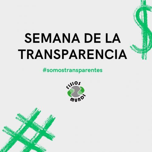 Terminamos la semana de la transparencia